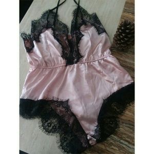 Cute Pink Romper Lingerie